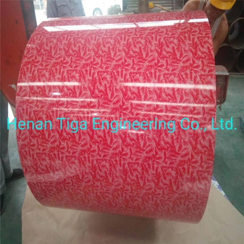 PPGI PPGL Red Blue Green Color Coated Roofing Sheet Roll Prepainted Galvalume Galvanized Steel Coil