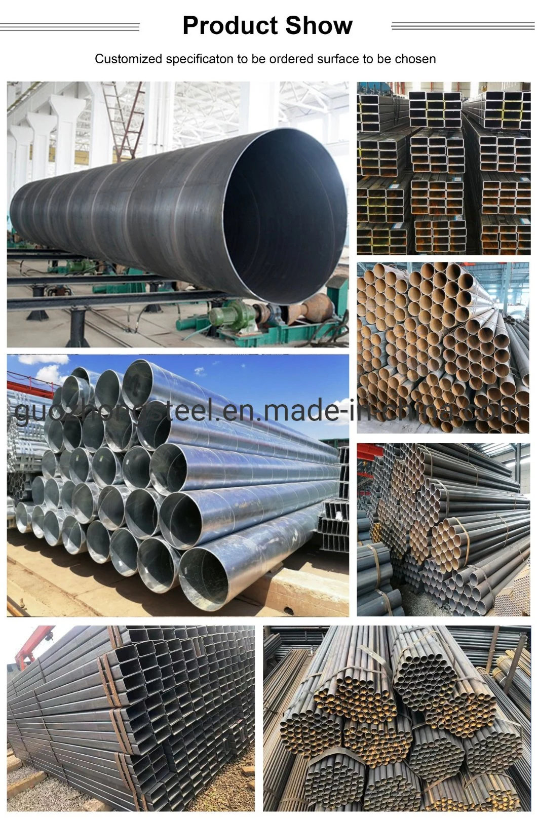 ASME SA192 ASTM A192 Cold Drawn or Rolled Seamless Steel Tube for High Pressure Service